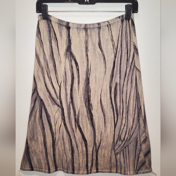 TSE SKIRT  -SIZE S- OVER THE KNEE - CASHMERE- - Picture 2 of 3